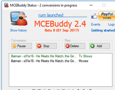 mcebuddy quicksync